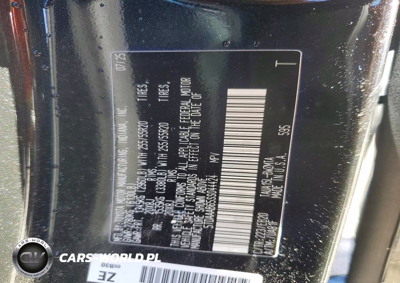 2025 Lexus Tx 350 Premium VIN:5TDAAAB65SS044424 - 14