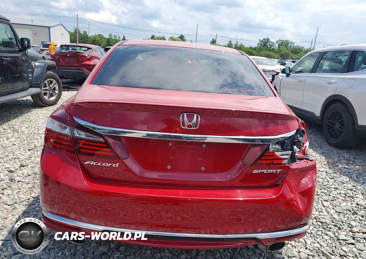 2016 Honda Accord Sport VIN:1HGCR2F59GA049382 - 6