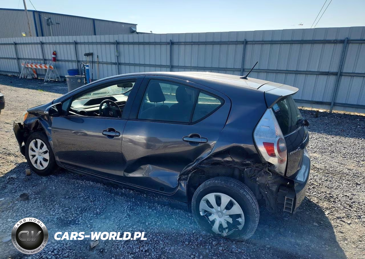 2012 Toyota Prius C Two VIN:JTDKDTB37C1008830 - 2