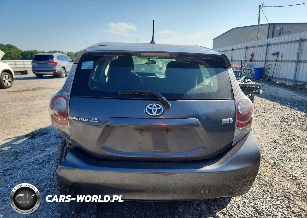 2012 Toyota Prius C Two VIN:JTDKDTB37C1008830 - 6