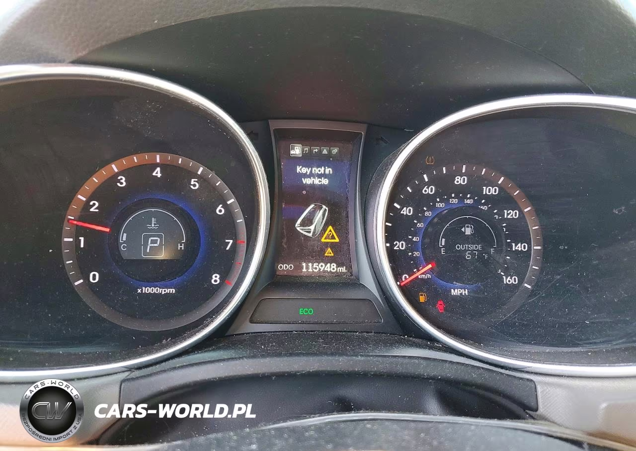 2015 Hyundai Santa Fe Gls VIN:KM8SR4HF8FU105428 - 9