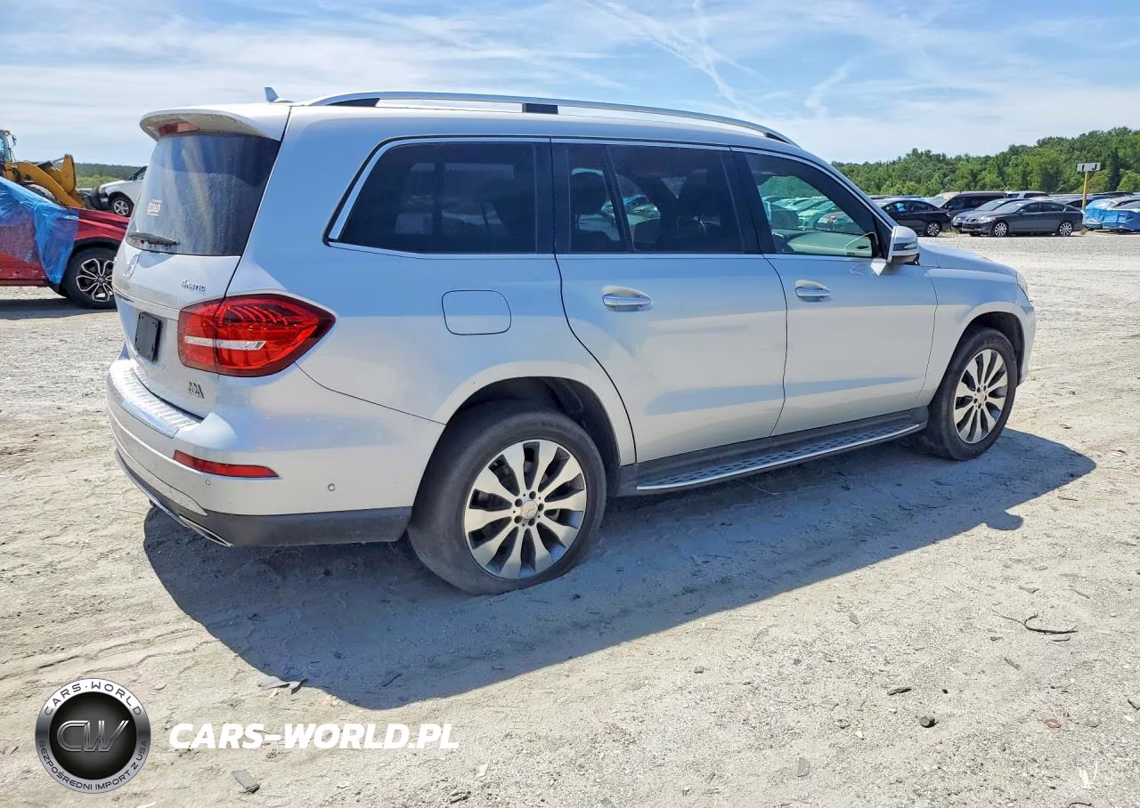 2017 Mercedes-Benz Gls 450 4Matic VIN:4JGDF6EE6HA847839 - 3