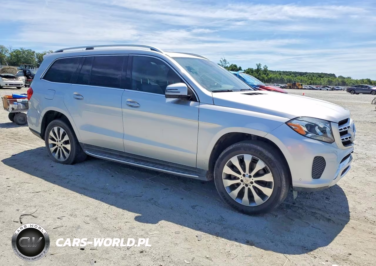 2017 Mercedes-Benz Gls 450 4Matic VIN:4JGDF6EE6HA847839 - 4
