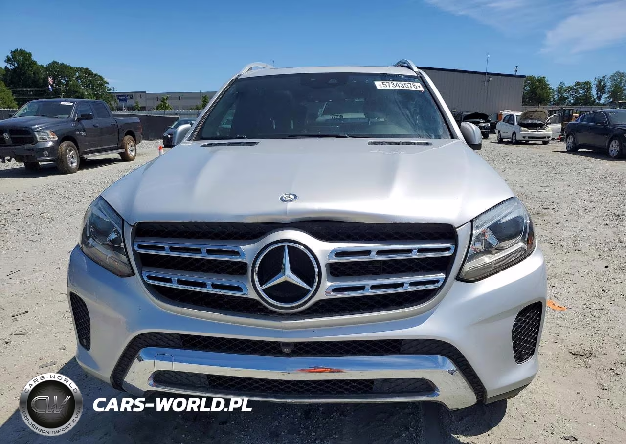 2017 Mercedes-Benz Gls 450 4Matic VIN:4JGDF6EE6HA847839 - 5