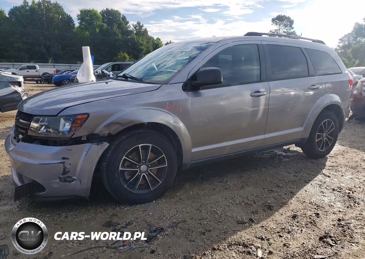 2017 Dodge Journey Se VIN:3C4PDCABXHT585155 - 1