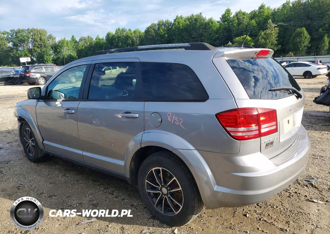 2017 Dodge Journey Se VIN:3C4PDCABXHT585155 - 2