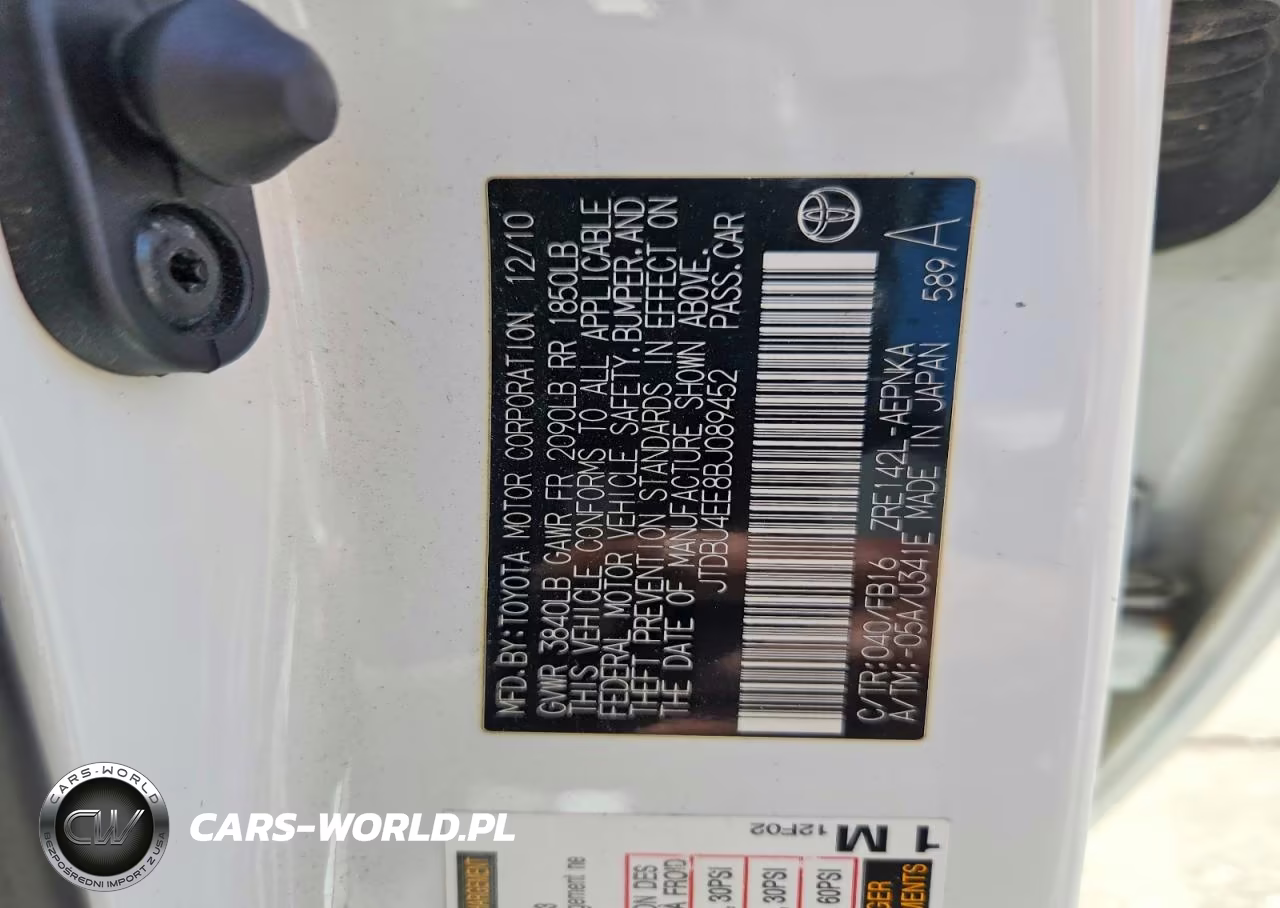 2011 Toyota Corolla Le VIN:JTDBU4EE8BJ089452 - 13