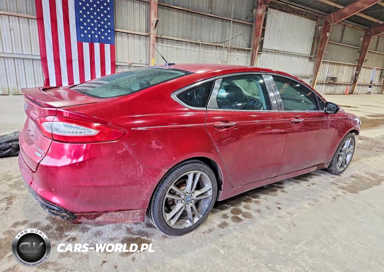 2013 Ford Fusion Titanium VIN:3FA6P0K97DR101503 - 3