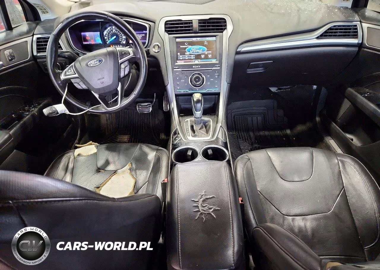 2013 Ford Fusion Titanium VIN:3FA6P0K97DR101503 - 8