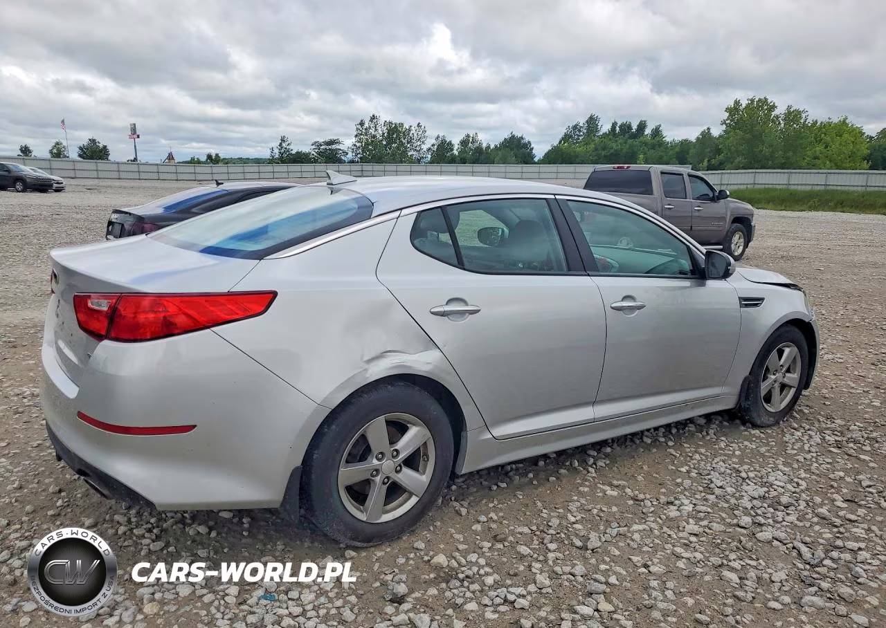 2014 Kia Optima Lx VIN:5XXGM4A79EG273935 - 3