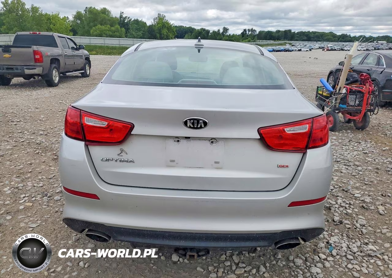 2014 Kia Optima Lx VIN:5XXGM4A79EG273935 - 6