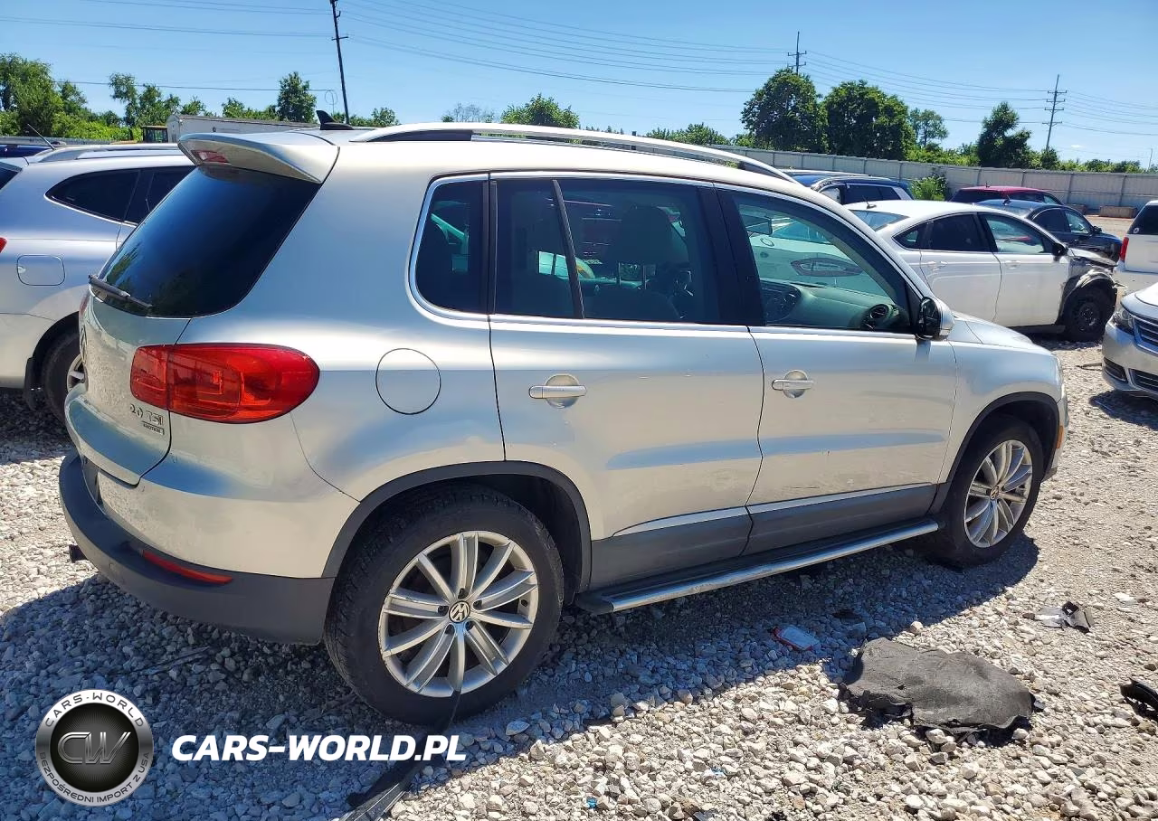 2014 Volkswagen Tiguan S VIN:WVGBV3AX9EW535822 - 3
