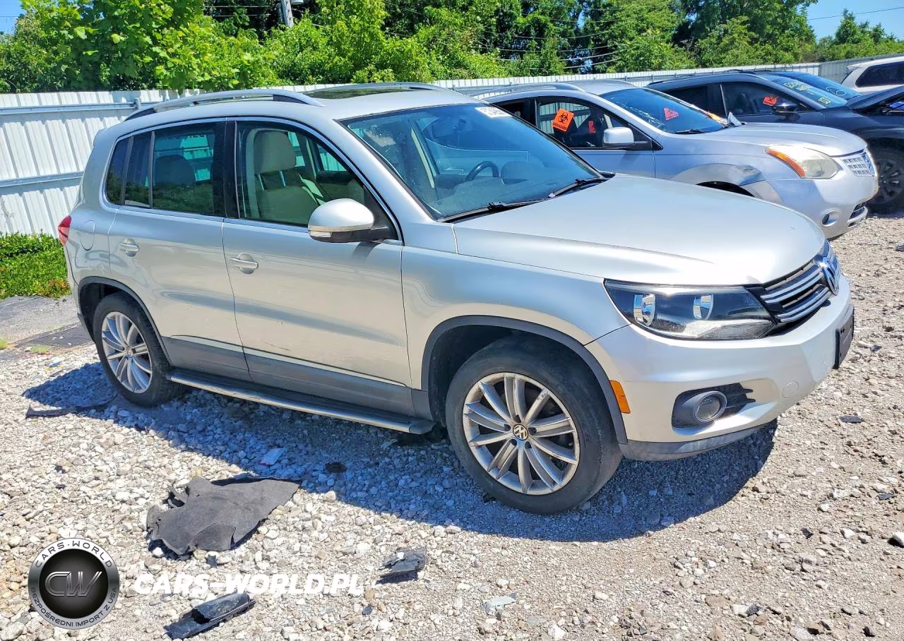 2014 Volkswagen Tiguan S VIN:WVGBV3AX9EW535822 - 4