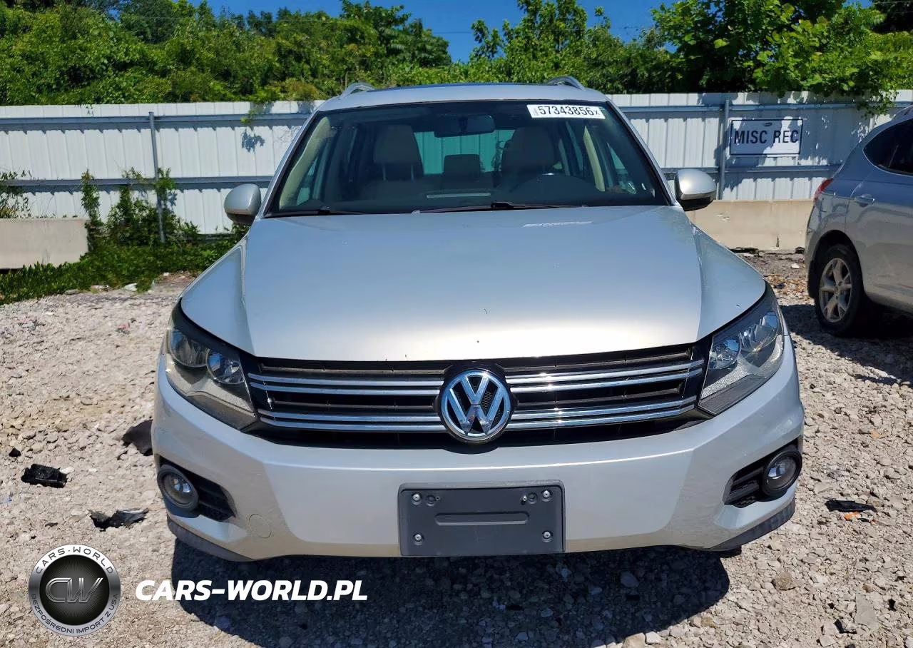 2014 Volkswagen Tiguan S VIN:WVGBV3AX9EW535822 - 5