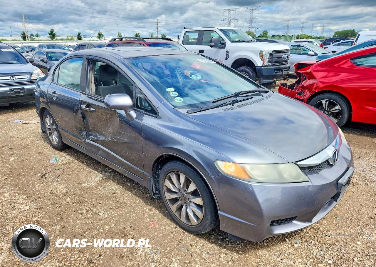 2010 Honda Civic Ex VIN:19XFA1F88AE004123 - 4