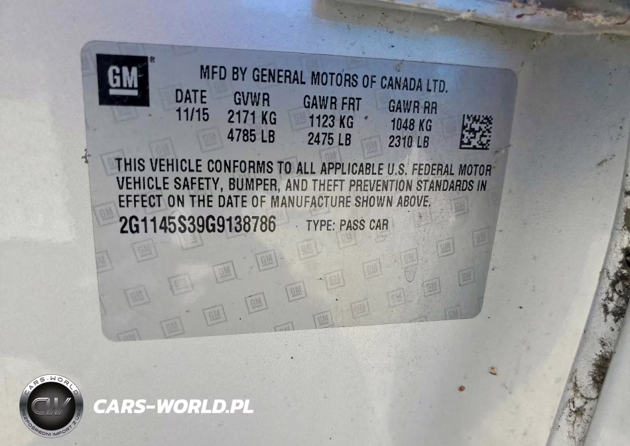 2016 Chevrolet Impala Ltz VIN:2G1145S39G9138786 - 13