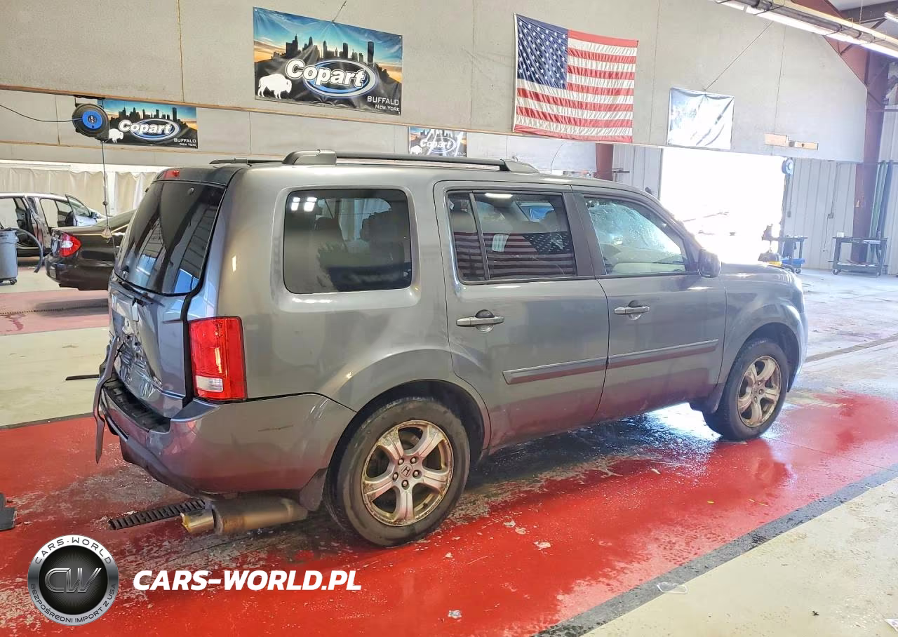 2013 Honda Pilot Ex VIN:5FNYF4H41DB046525 - 3