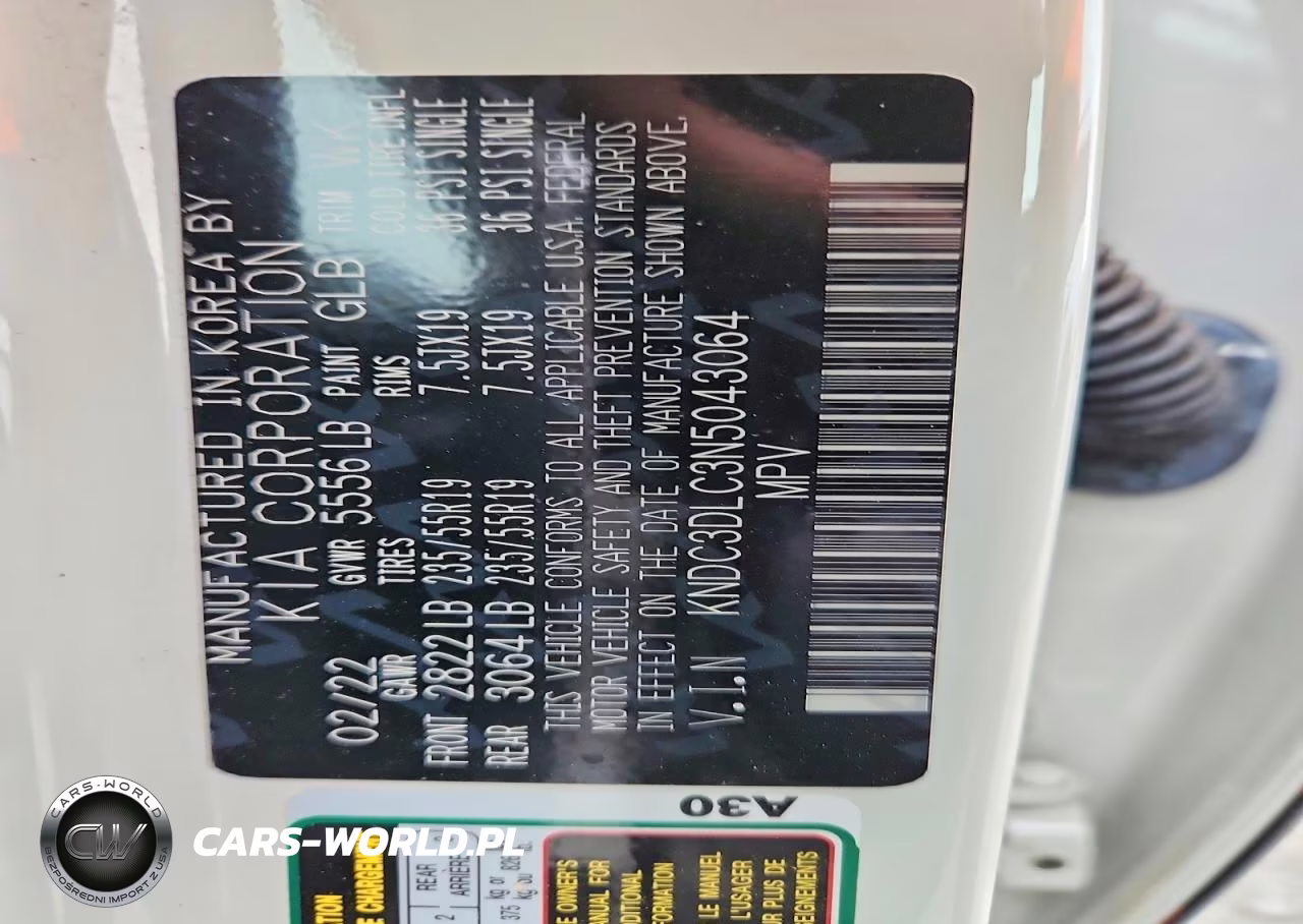 2022 Kia Ev6 Wind VIN:KNDC3DLC3N5043064 - 13