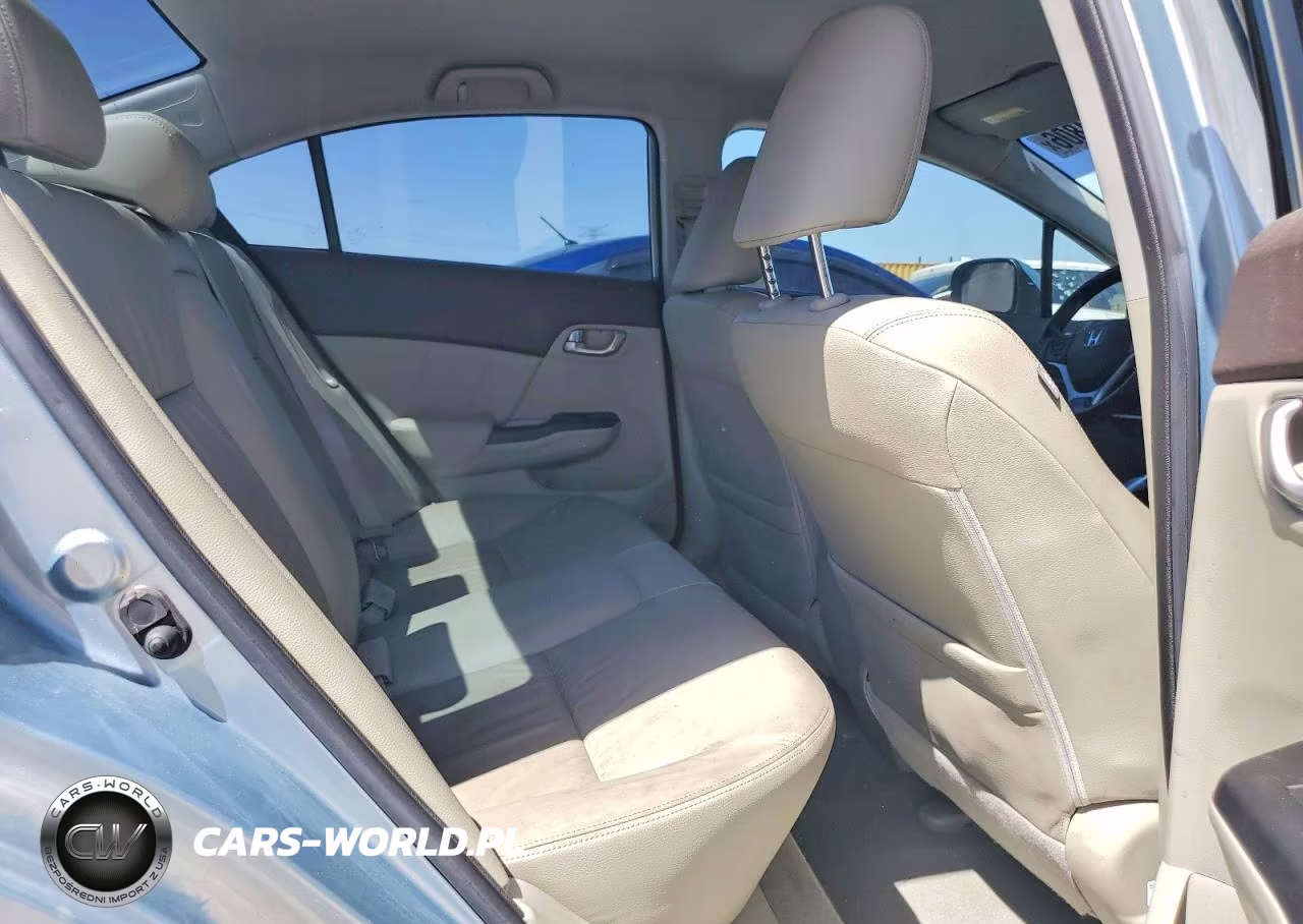 2012 Honda Civic Hybrid L VIN:JHMFB4F36CS002596 - 10