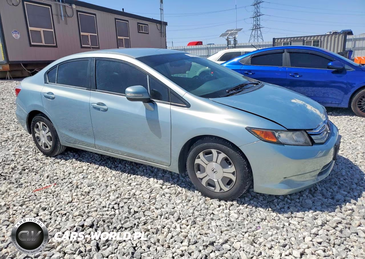 2012 Honda Civic Hybrid L VIN:JHMFB4F36CS002596 - 4