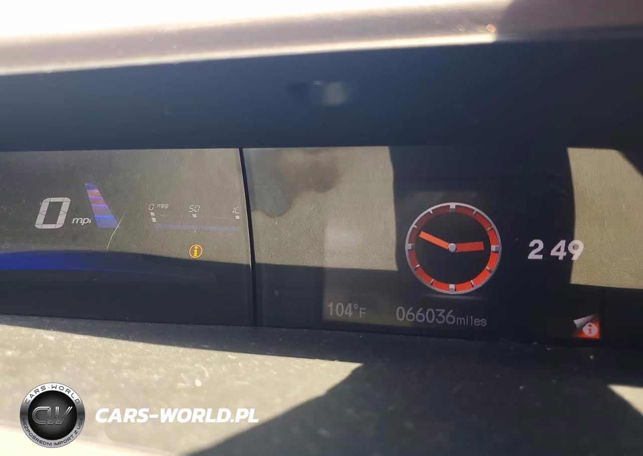 2012 Honda Civic Hybrid L VIN:JHMFB4F36CS002596 - 9