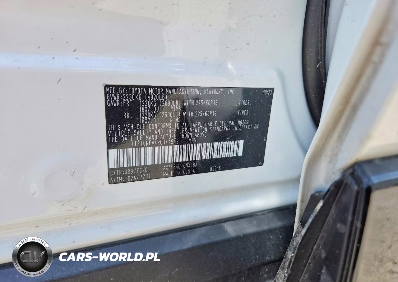 2024 Toyota Rav4 Se VIN:4T3T6RFV4RU141942 - 13