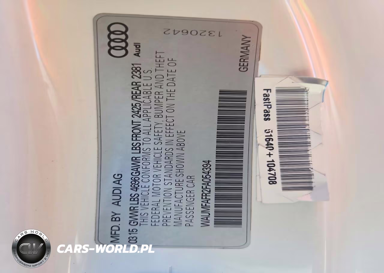 2015 Audi A5 Premium Plus VIN:WAUMFAFR2FA054394 - 13