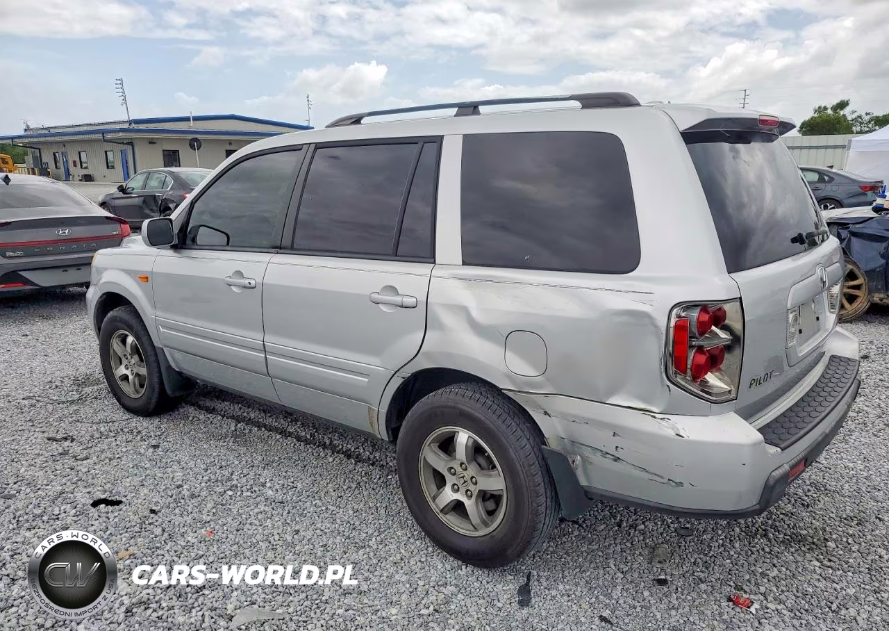 2007 Honda Pilot Exl VIN:5FNYF28547B015447 - 2