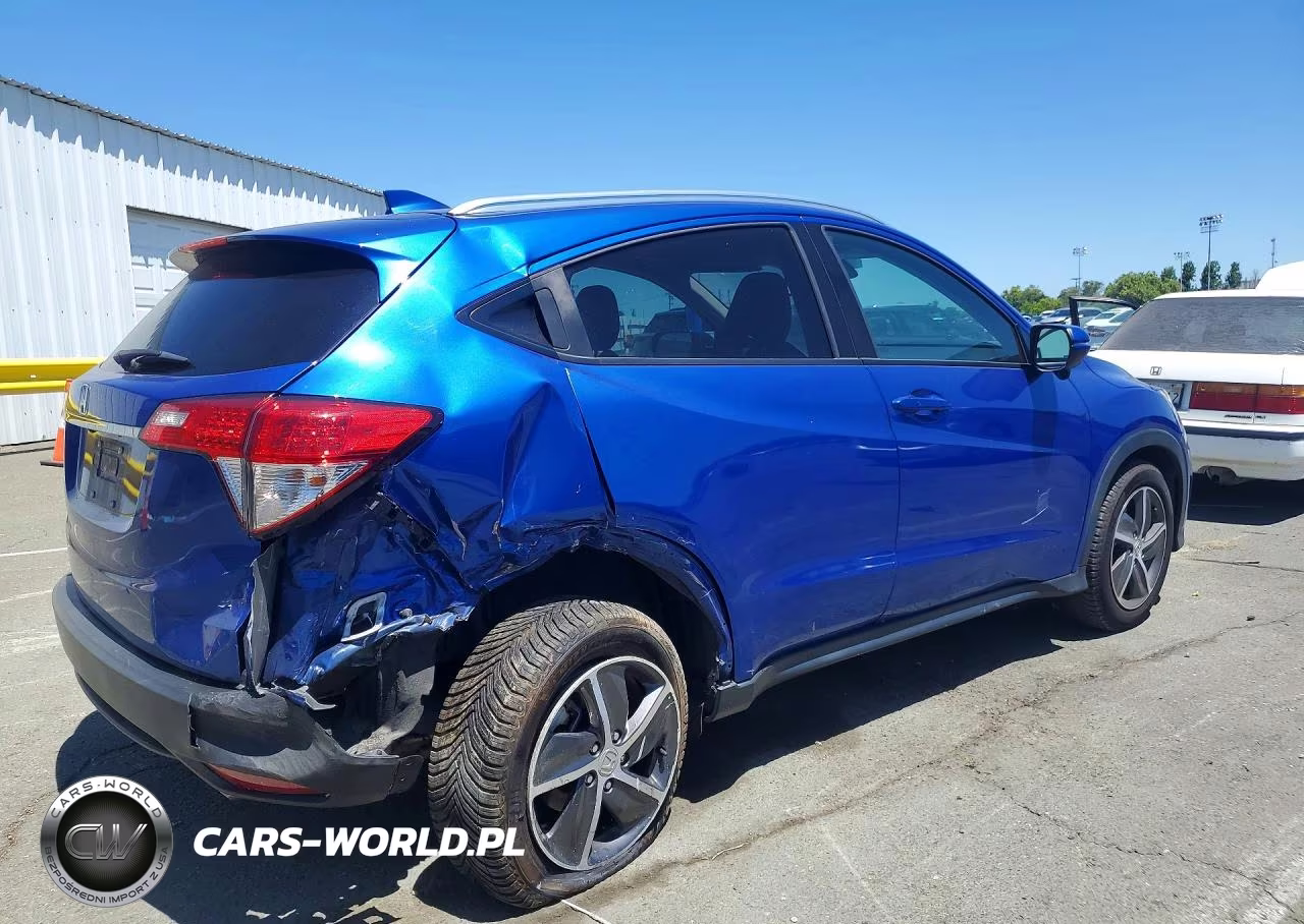2022 Honda Hr-V Exl VIN:3CZRU5H77NM701997 - 3