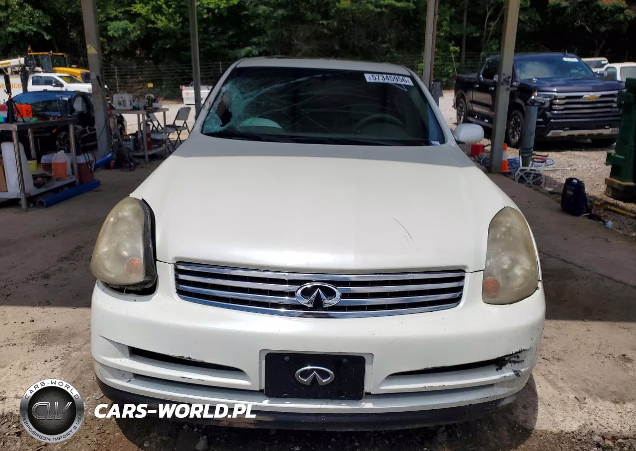 2004 Infiniti G35 Base VIN:JNKCV51E14M614218 - 5
