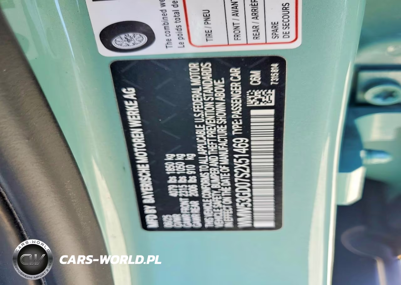 2025 Mini Cooper S VIN:WMW53GD07S2X51469 - 12