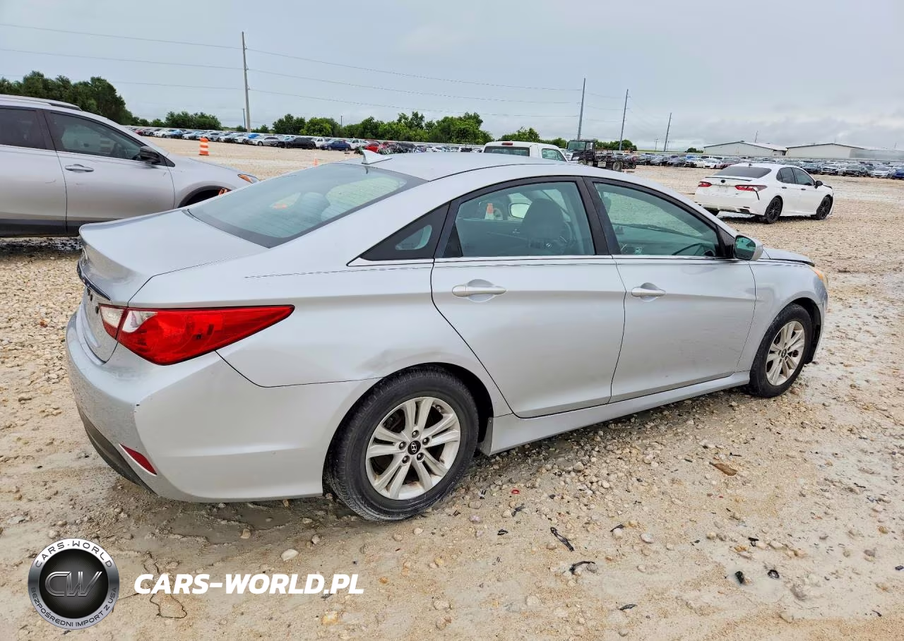 2014 Hyundai Sonata Gls VIN:5NPEB4AC5EH866707 - 3