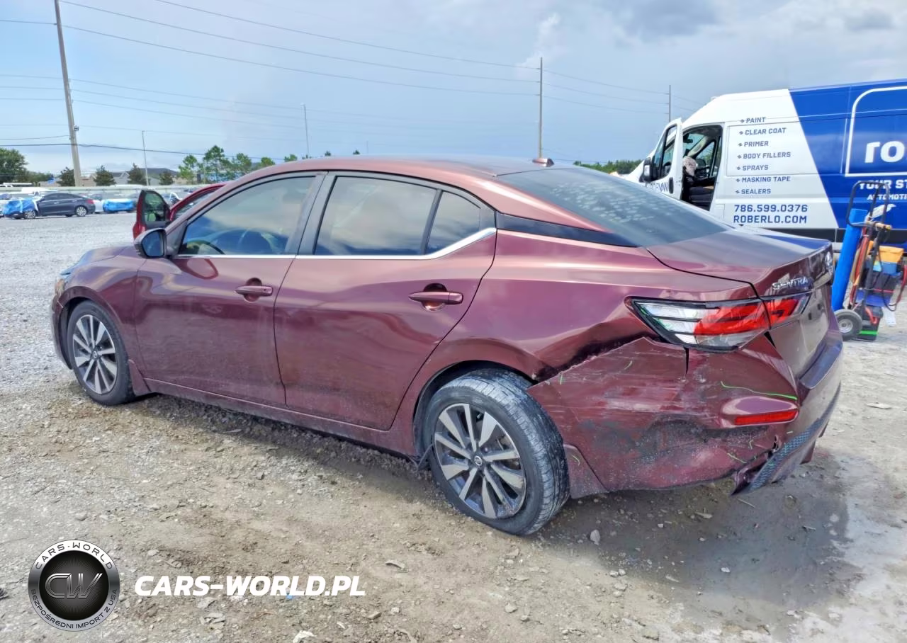 2020 Nissan Sentra Sv VIN:3N1AB8CV6LY308937 - 2
