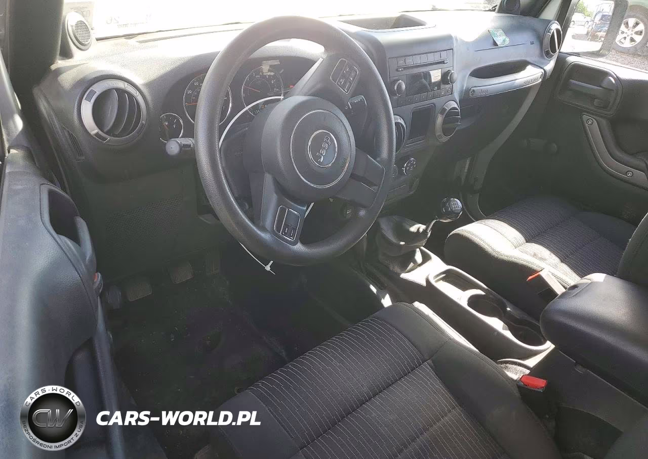 2011 Jeep Wrangler Sport VIN:1J4AA2D11BL609089 - 8