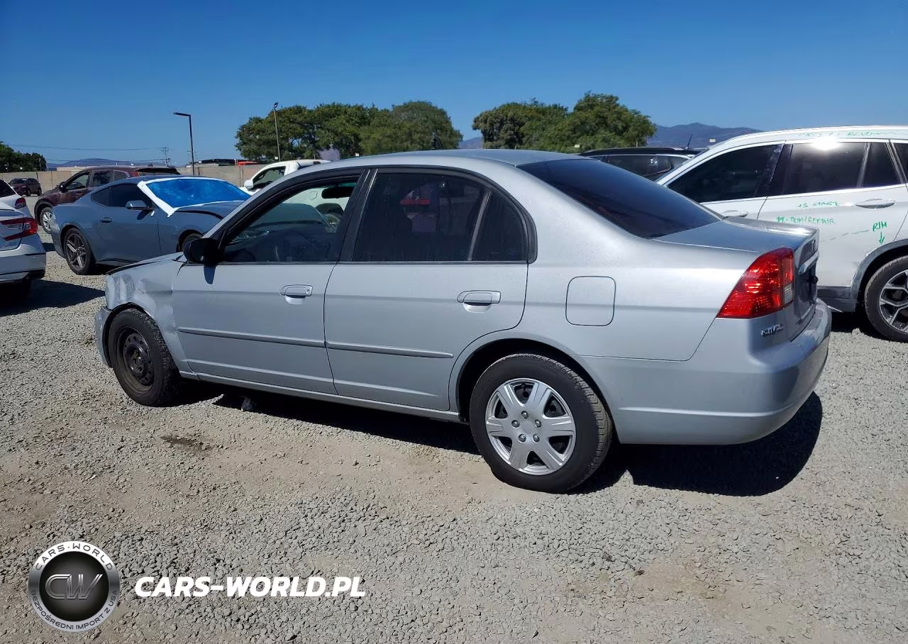 2003 Honda Civic Ex VIN:2HGES26713H523836 - 2