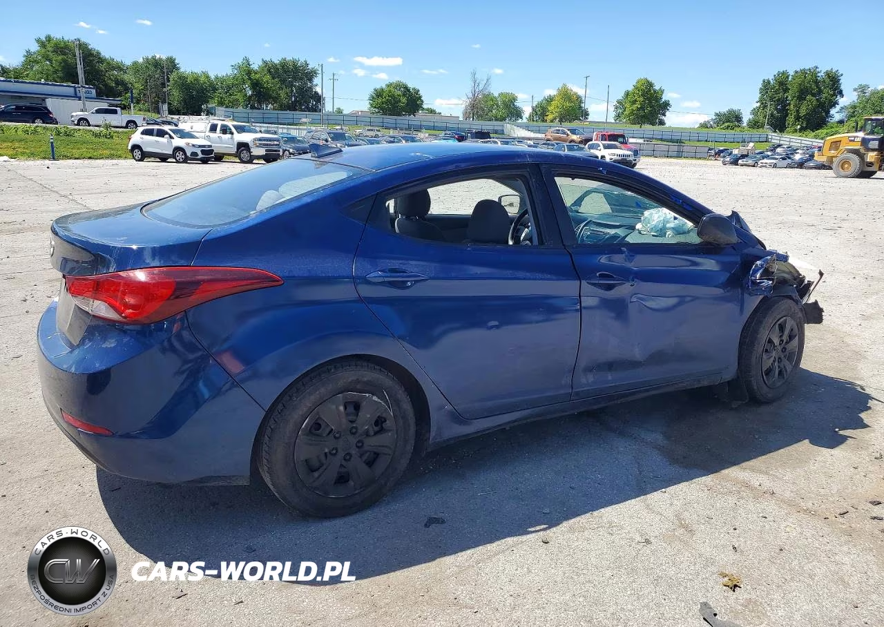 2016 Hyundai Elantra Se VIN:5NPDH4AE9GH713889 - 3