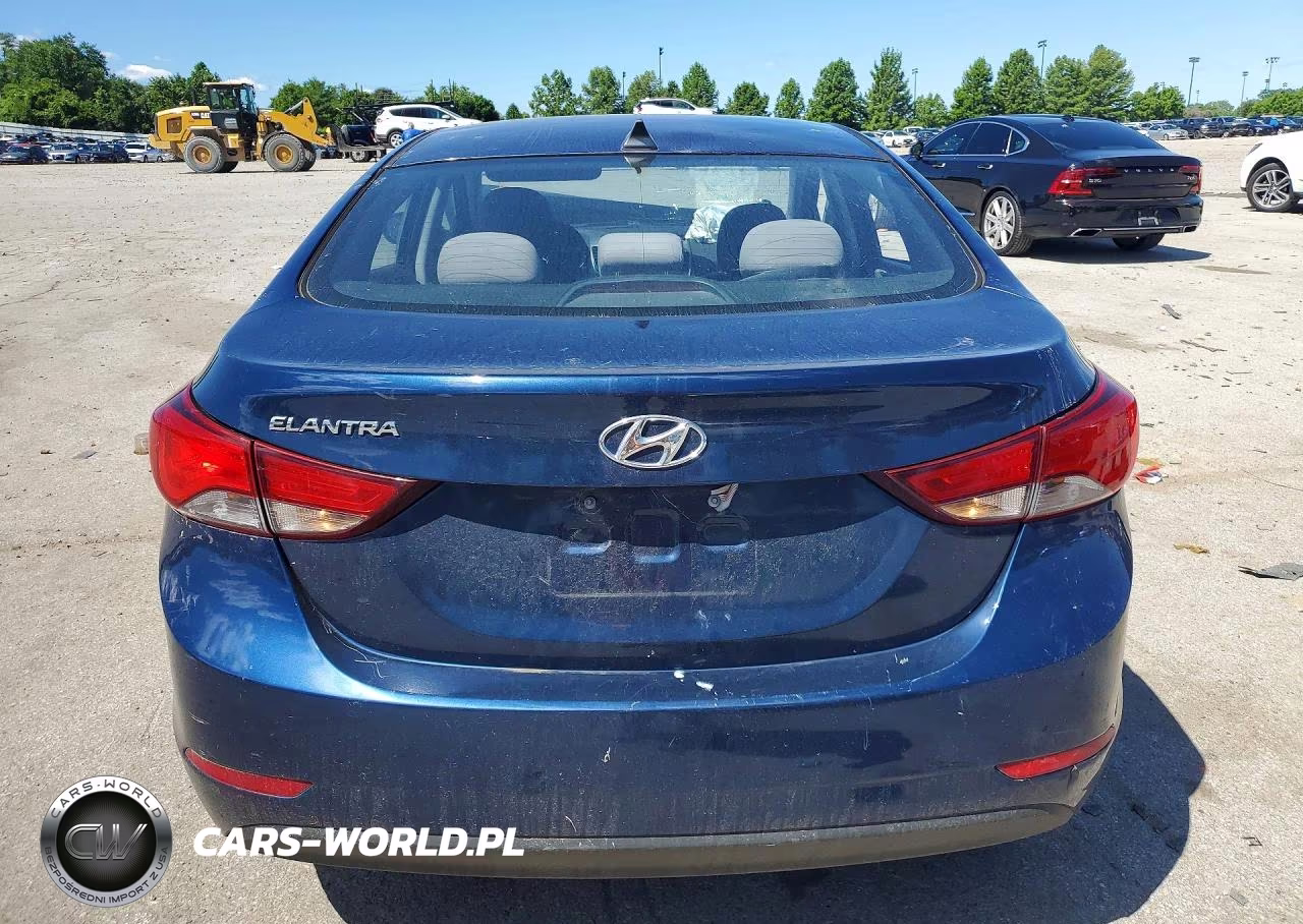 2016 Hyundai Elantra Se VIN:5NPDH4AE9GH713889 - 6