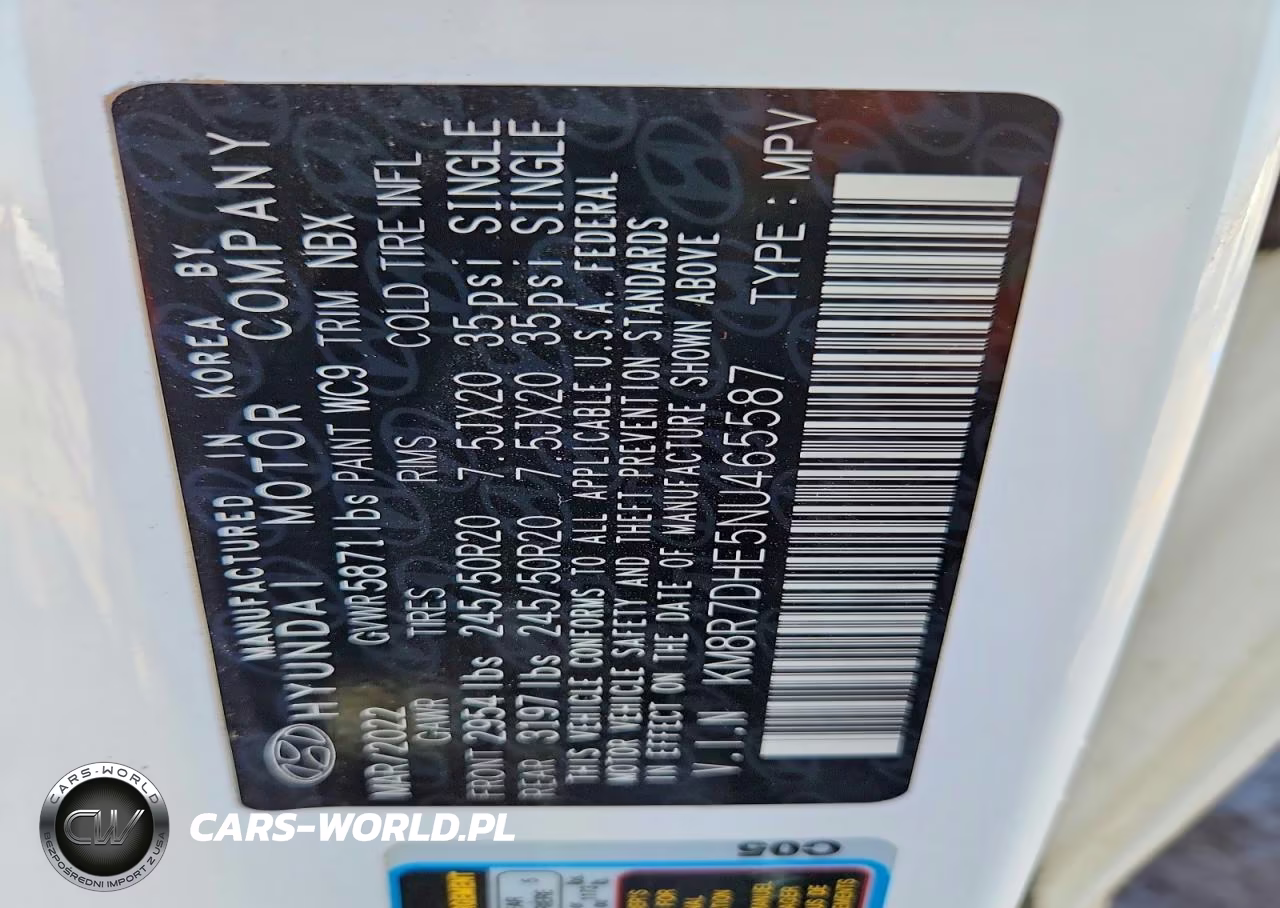 2022 Hyundai Palisade Calligraphy VIN:KM8R7DHE5NU465587 - 12