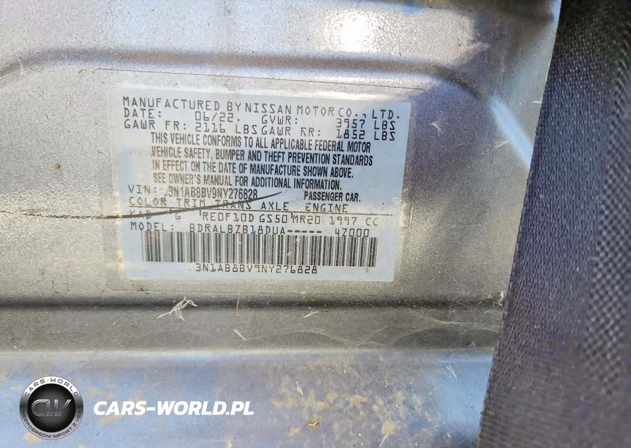 2022 Nissan Sentra S VIN:3N1AB8BV9NY276828 - 12