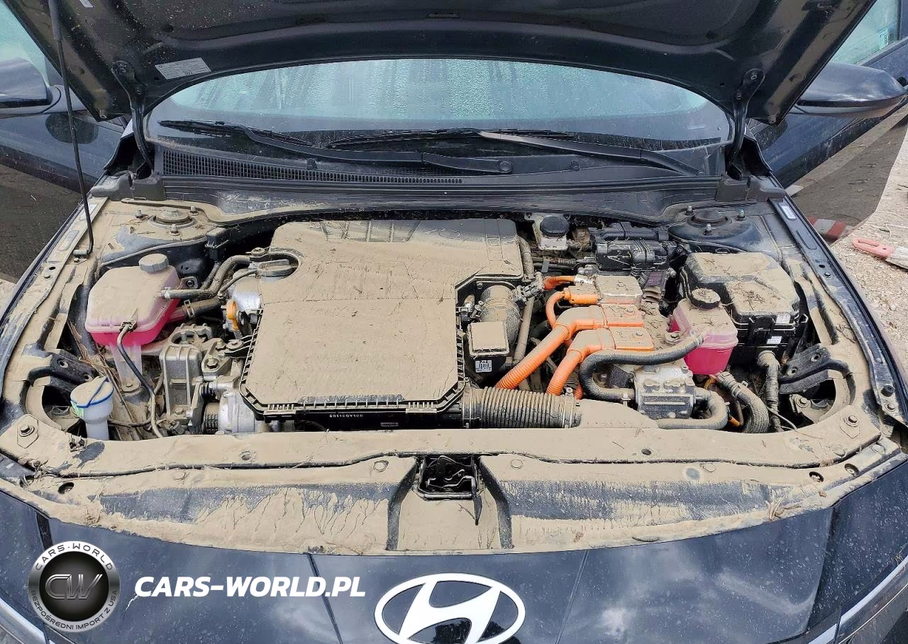 2025 Hyundai Elantra Hybrid Blue VIN:KMHLM4DJ7SU143904 - 11