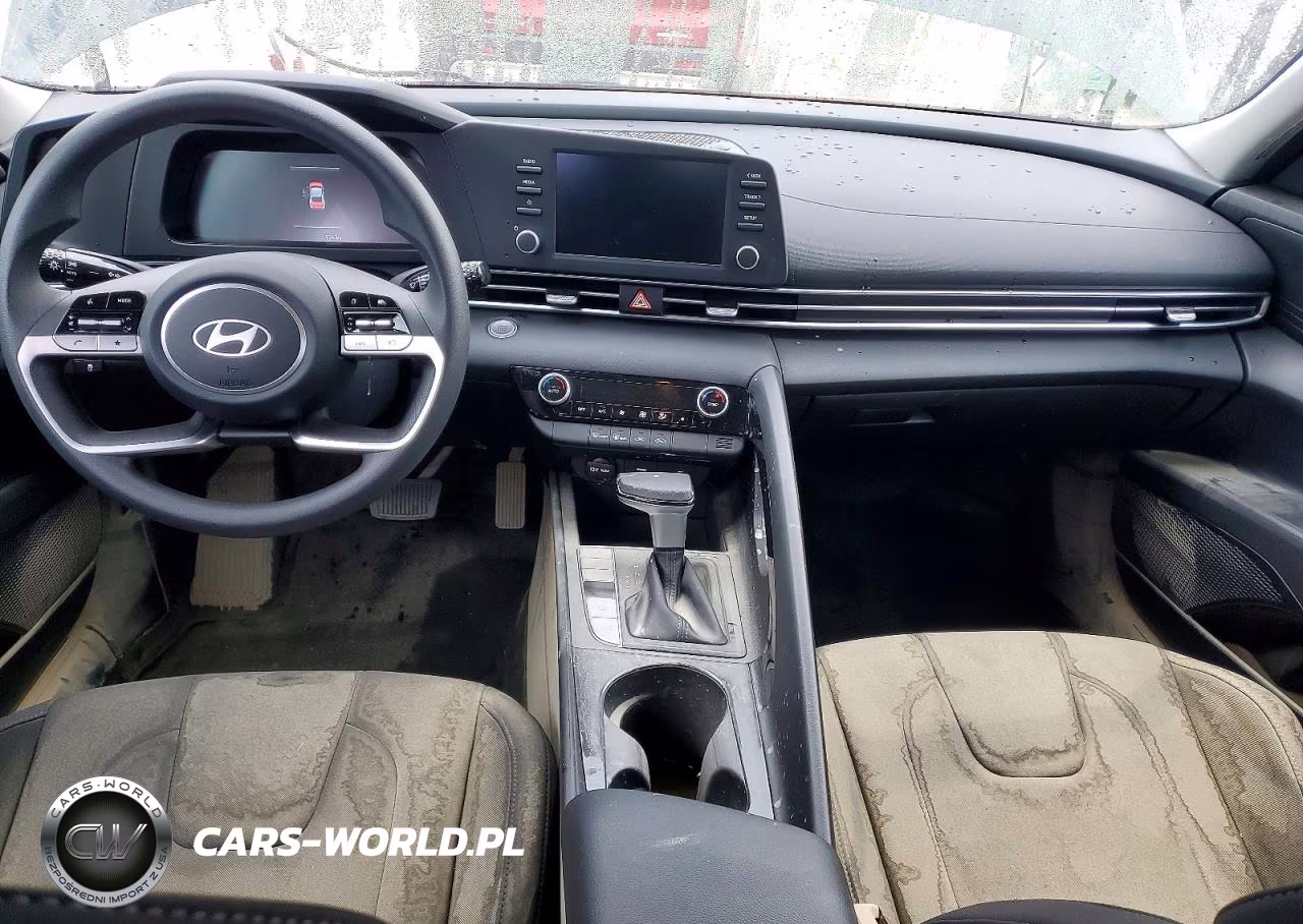 2025 Hyundai Elantra Hybrid Blue VIN:KMHLM4DJ7SU143904 - 8
