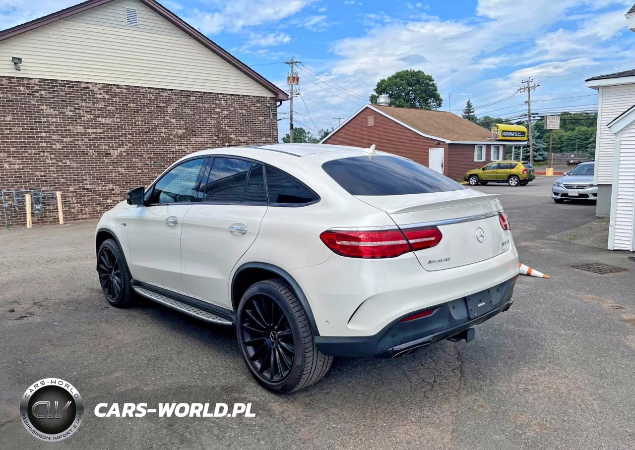 2019 Mercedes-Benz Gle Coupe 43 Amg VIN:4JGED6EB9KA143979 - 2