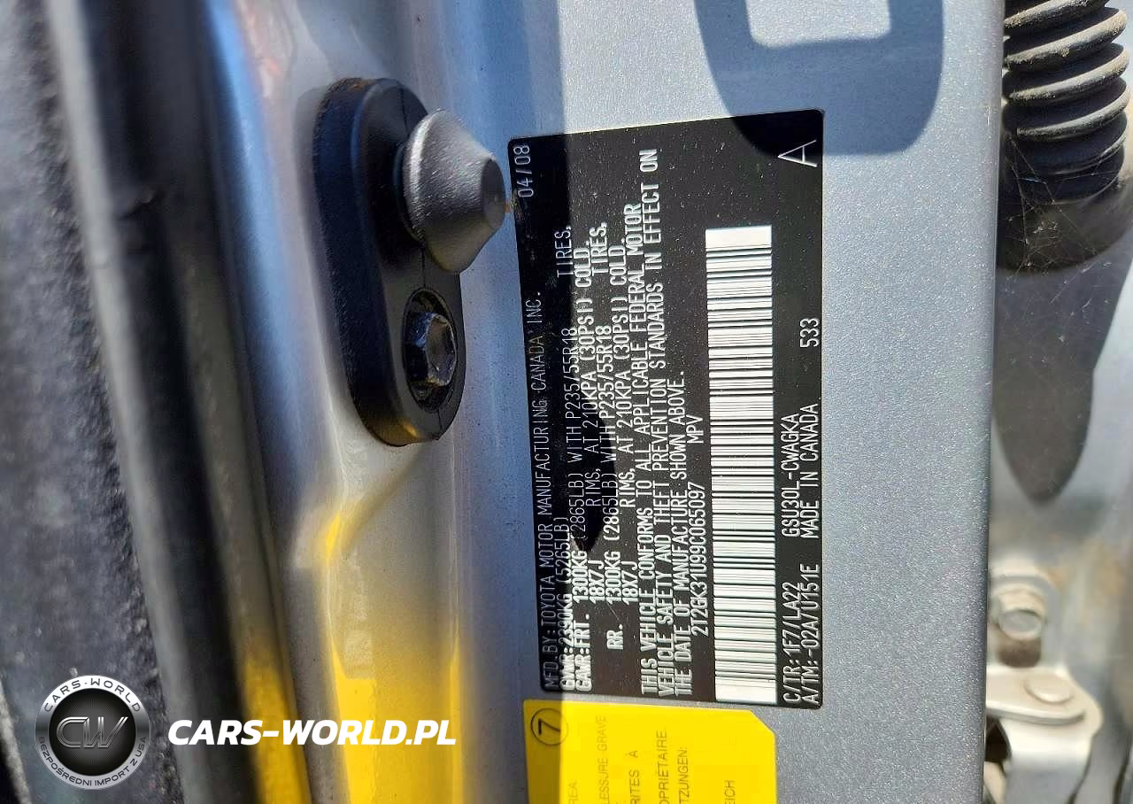 2009 Lexus Rx 350 VIN:2T2GK31U99C065097 - 13
