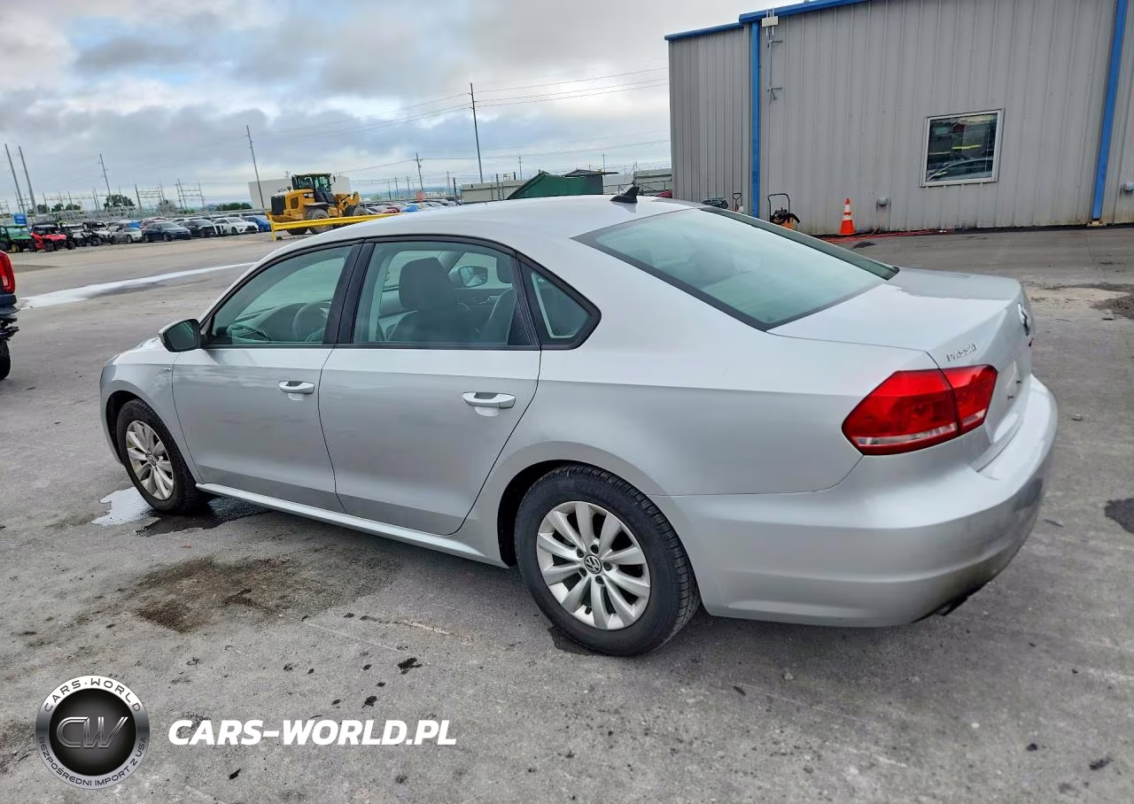 2014 Volkswagen Passat S VIN:1VWAT7A3XEC096056 - 2