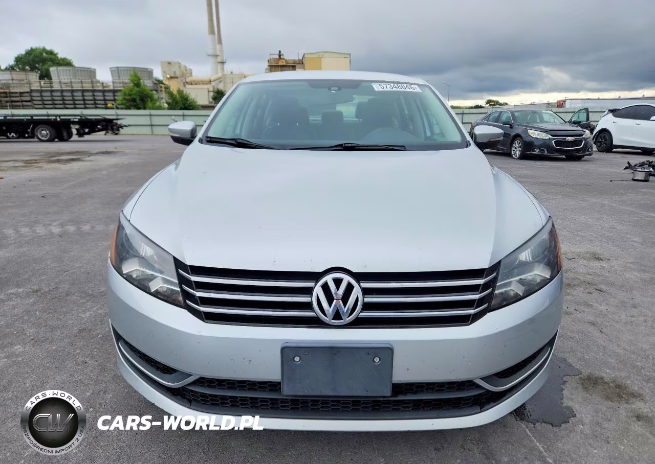 2014 Volkswagen Passat S VIN:1VWAT7A3XEC096056 - 5