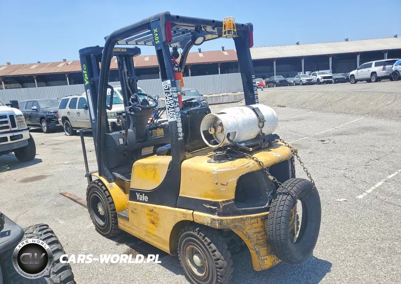 2008 Yale Glp050Vxevsvse086 Forklift VIN:B875B09802E - 3
