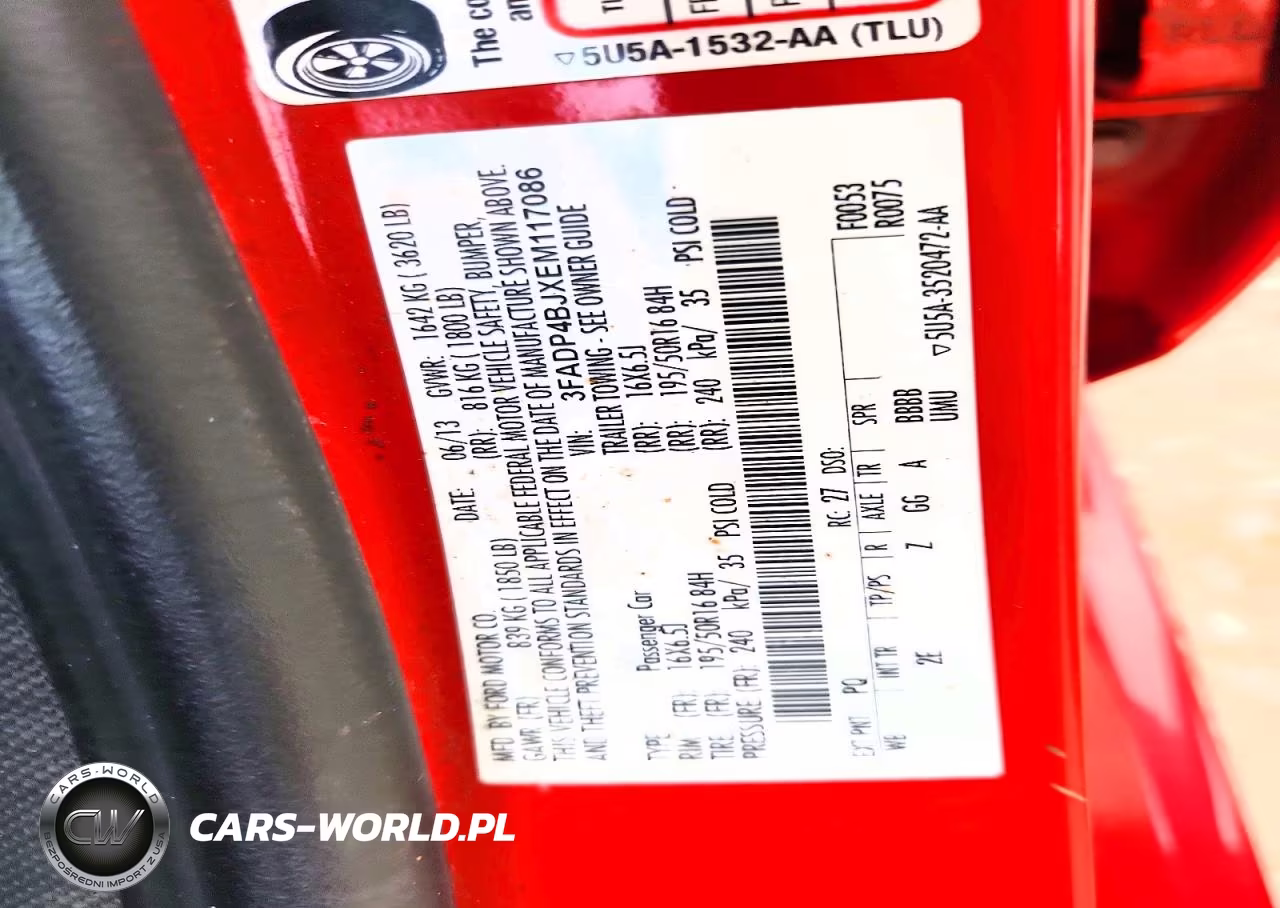 2014 Ford Fiesta Se VIN:3FADP4BJXEM117086 - 12