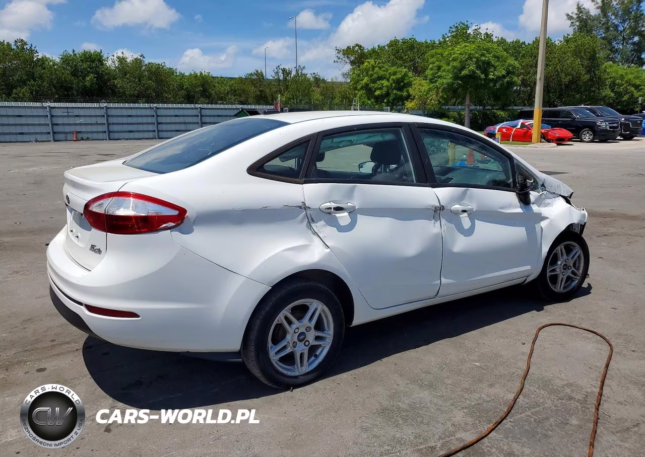 2019 Ford Fiesta Se VIN:3FADP4BJ4KM122554 - 3