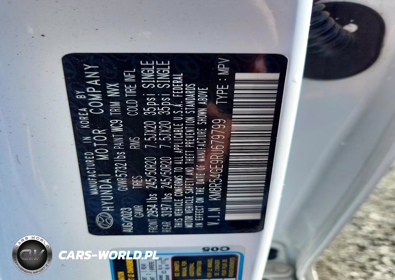 2024 Hyundai Palisade Limited VIN:KM8R54GE9RU679799 - 14