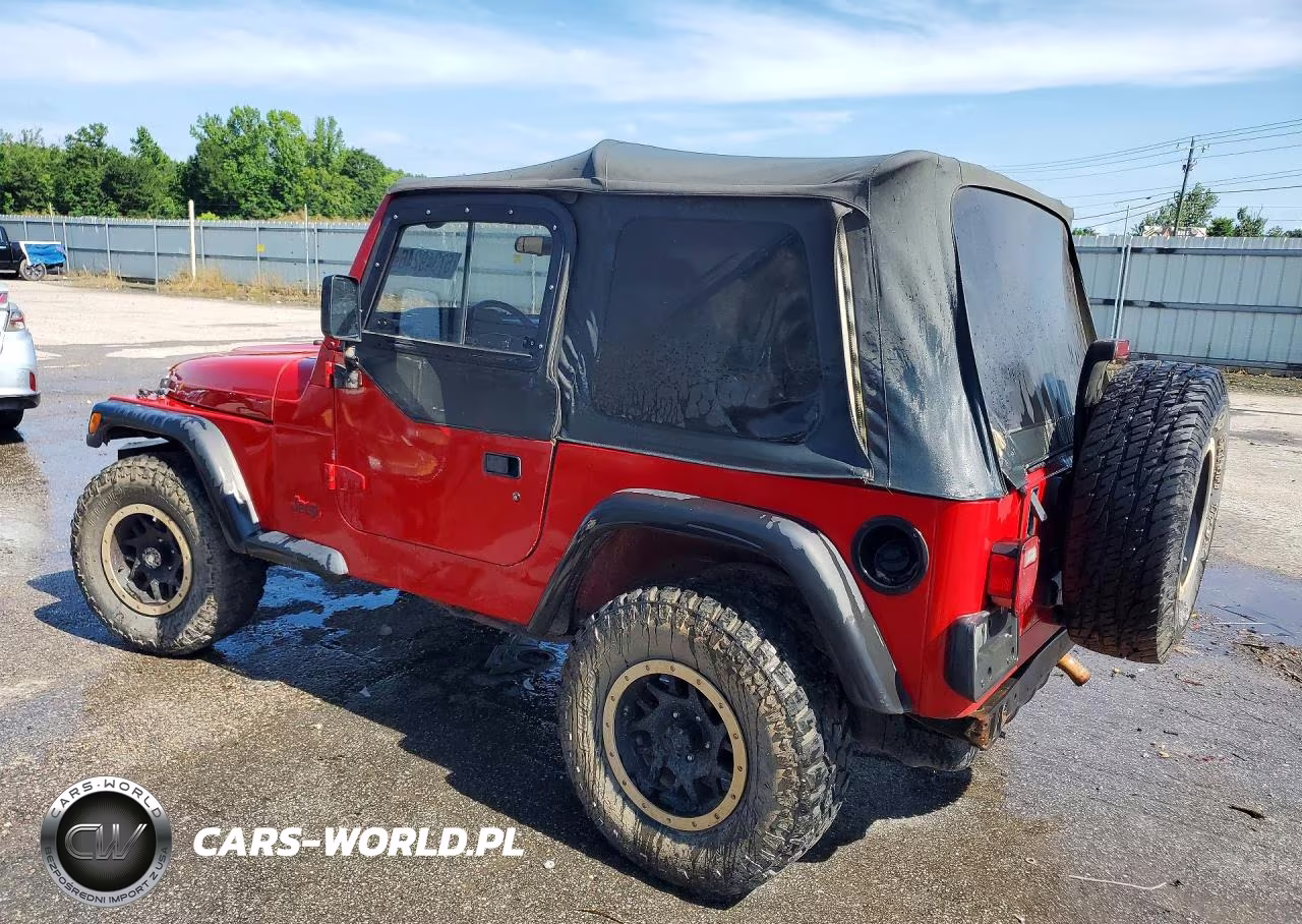1998 Jeep Wrangler - Tj Se VIN:1J4FY29P7WP700252 - 2